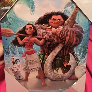 Disney Princess Moana & Maui canvas picture